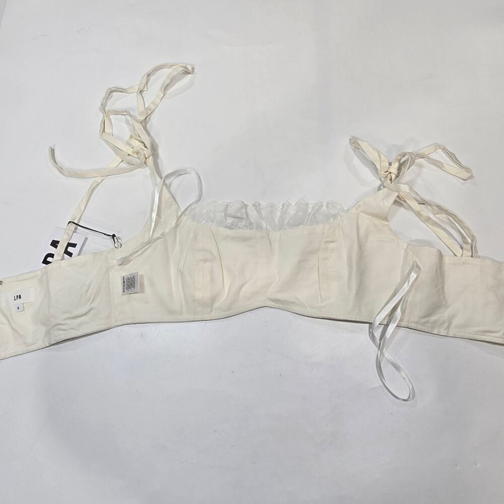 LPA Gina Corset Top in Ivory Small - Picture 7 of 12